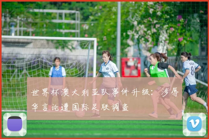 世界杯澳大利亚队事件升级：涉辱华言论遭国际足联调查